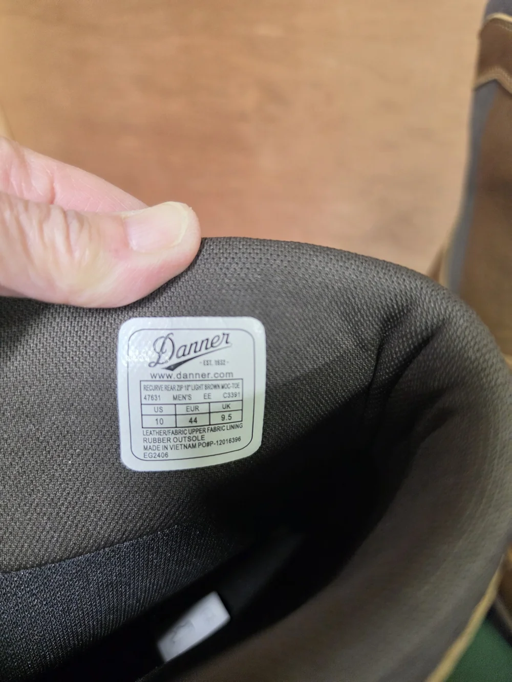 Danner recurve moc